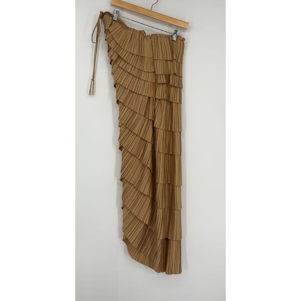 cult gaia Pleated Halter Maxi Dress - Picture 2 of 3